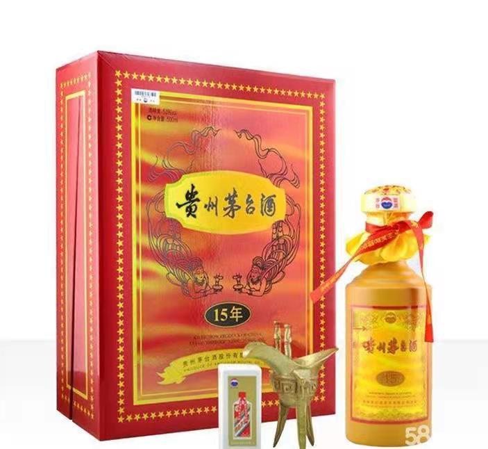 金门礼盒茅台酒回收
